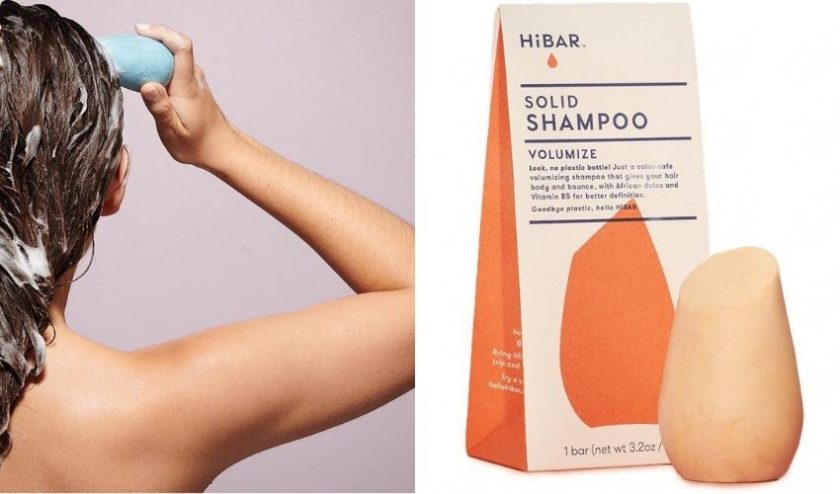 package-light shampoo and conditioners form HiBAR