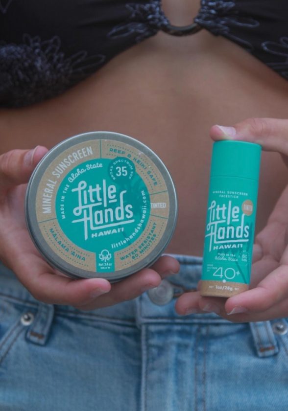 Plastic-Free sunscreen from Little Hands Hawaii