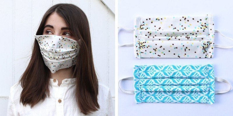 Plover reusable organic cotton face masks