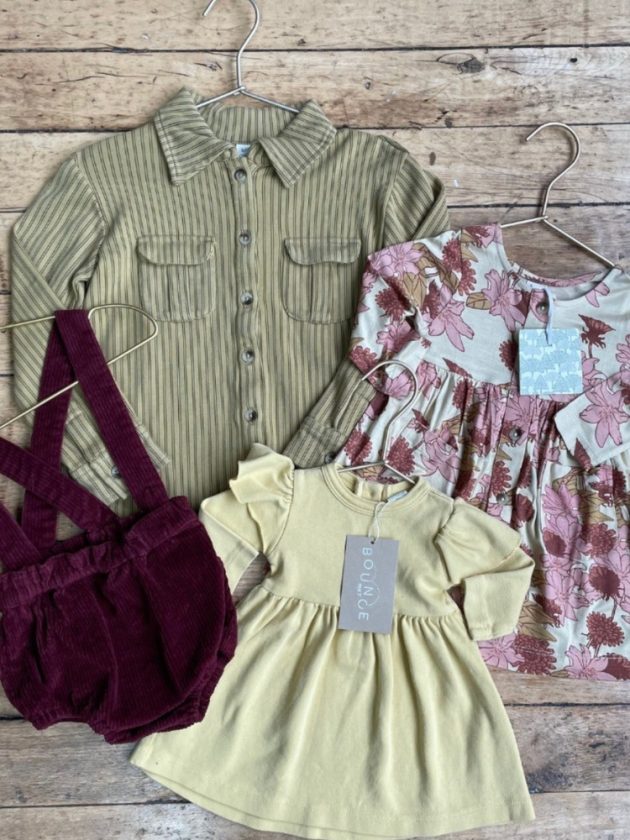 Secondhand childrens clothing