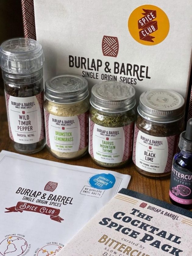 Sustainable spices from Burlap & Barrel