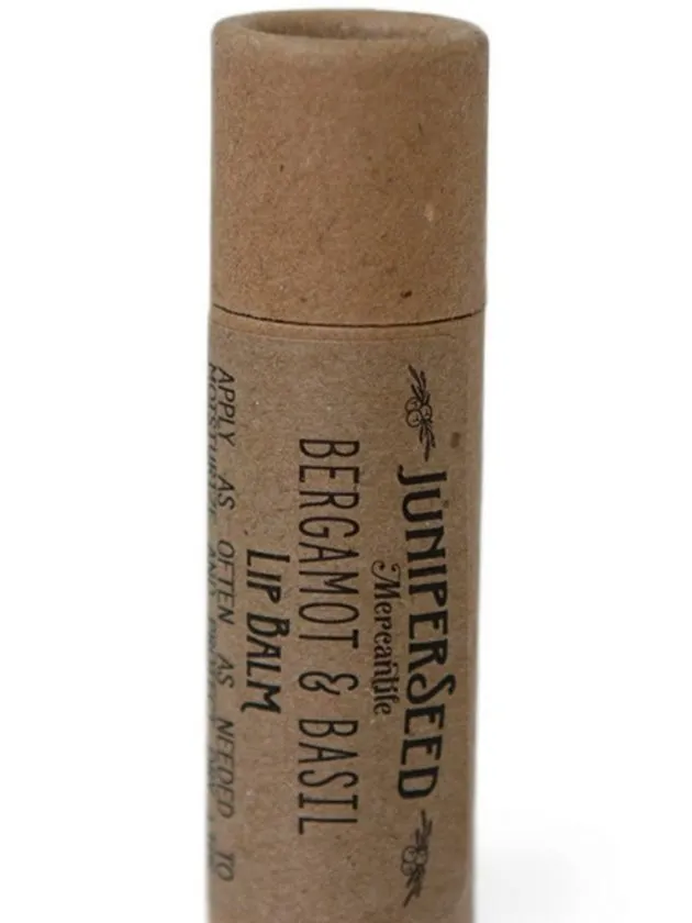 Plastic free lip balm from JuniperSeed