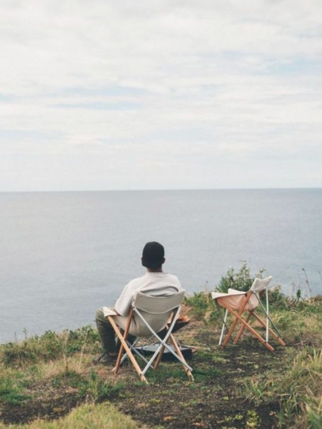 Eco camping chairs from Snow Peak 