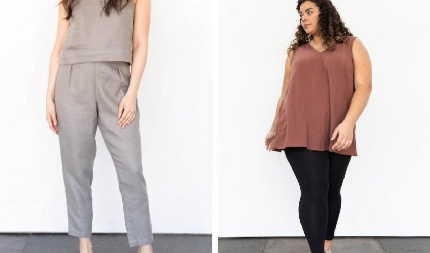 Slow fashion brand with Tall clothing