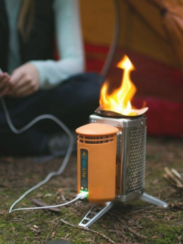 Eco friendly camping stove from BioLite