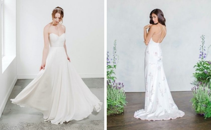 Classic sustainable wedding dresses from Pure Magnolia