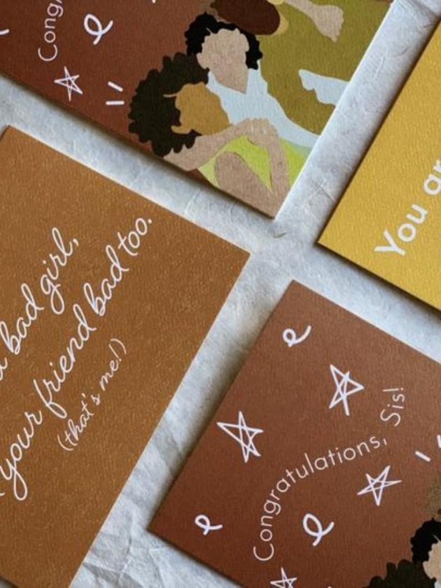 Eco-friendly recycled cards from Aya Paper Co.