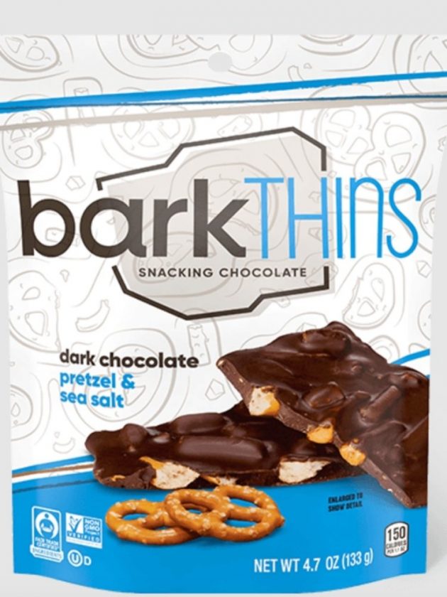 Fair trade ethical dark chocolate pretzels from barkThins 