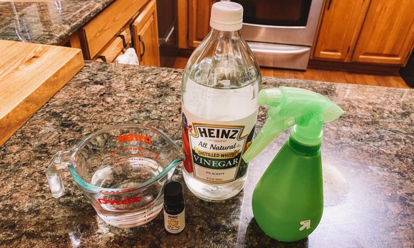 DIY all-purpose cleaner with vinegar