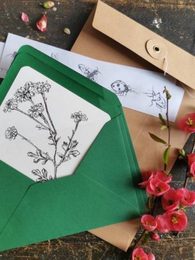 Eco-friendly cards and stationary from Alana Woodward Art