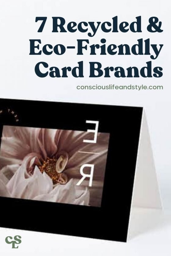 7 Recycled & Eco-Friendly Card Brands - Conscious Life and Style