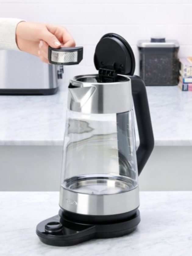 non-toxic glass kettle from Oxo