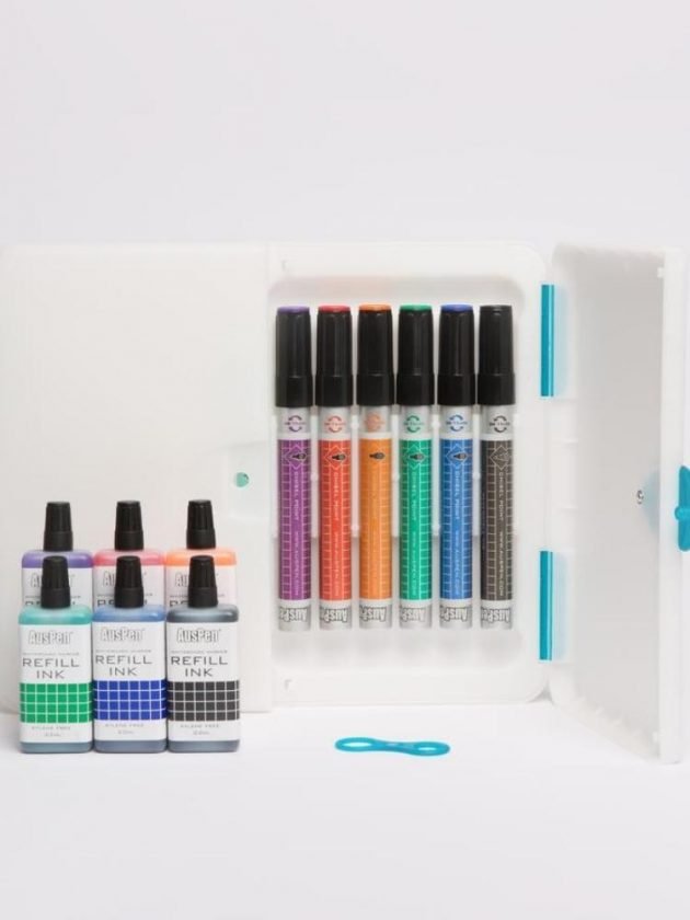 Refillable whiteboard markers from AusPen