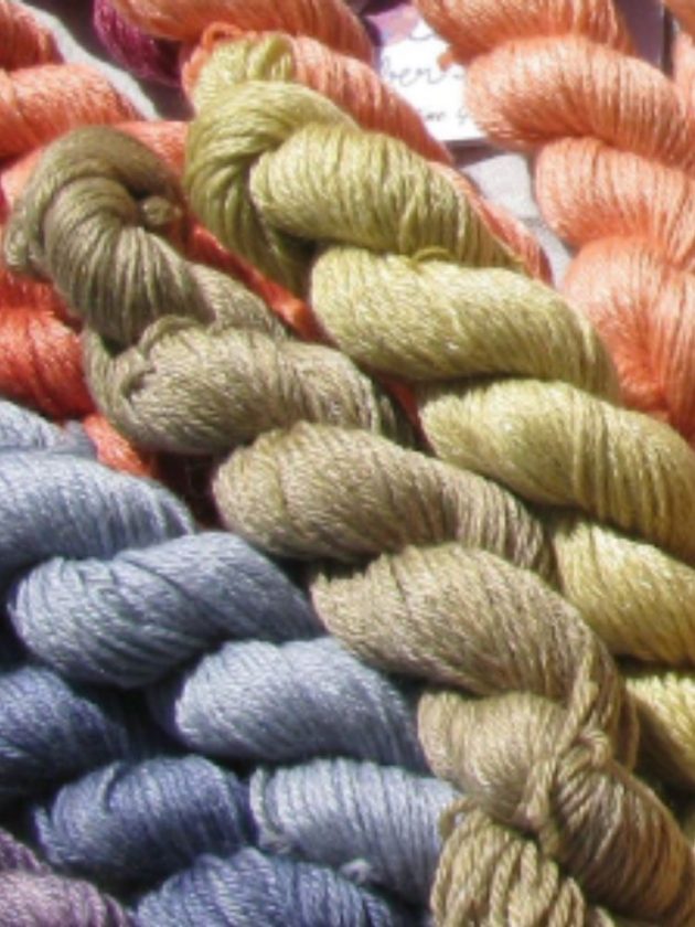 Different colors of eco-friendly yarn from Colorstorms