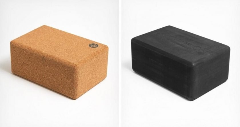 Manduka eco friendly recycled and cork yoga blocks