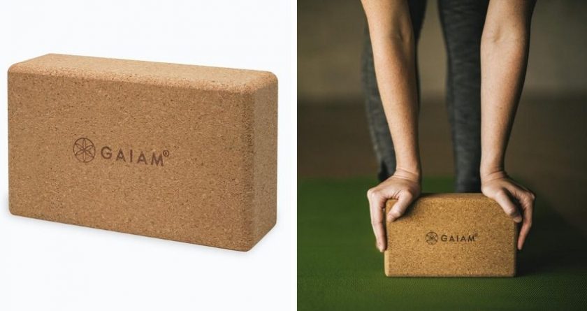 Sustainable yoga blocks from Gaiam