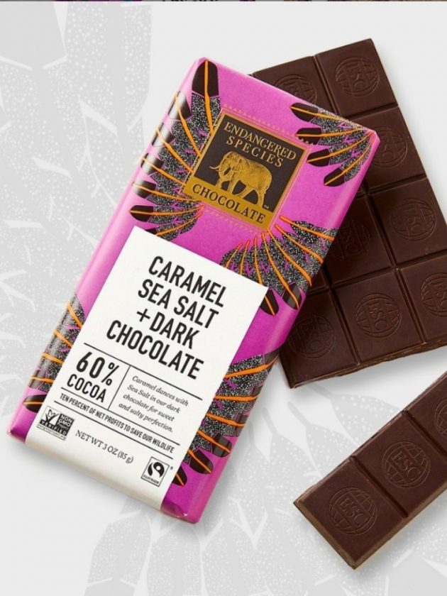 Fair trade ethical dark chocolate from Endangered Species