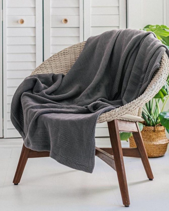 Organic cotton blankets from Grund