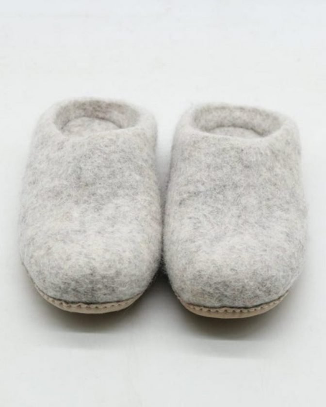 Ethical slippers from Felt & Yarn