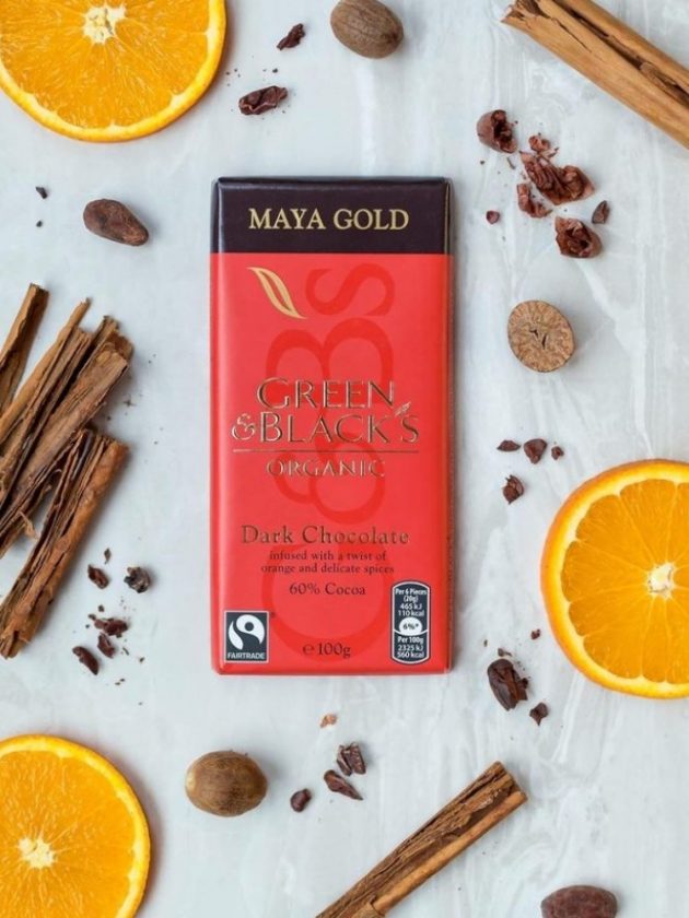 Fair trade ethical dark chocolate from Green & Blacks