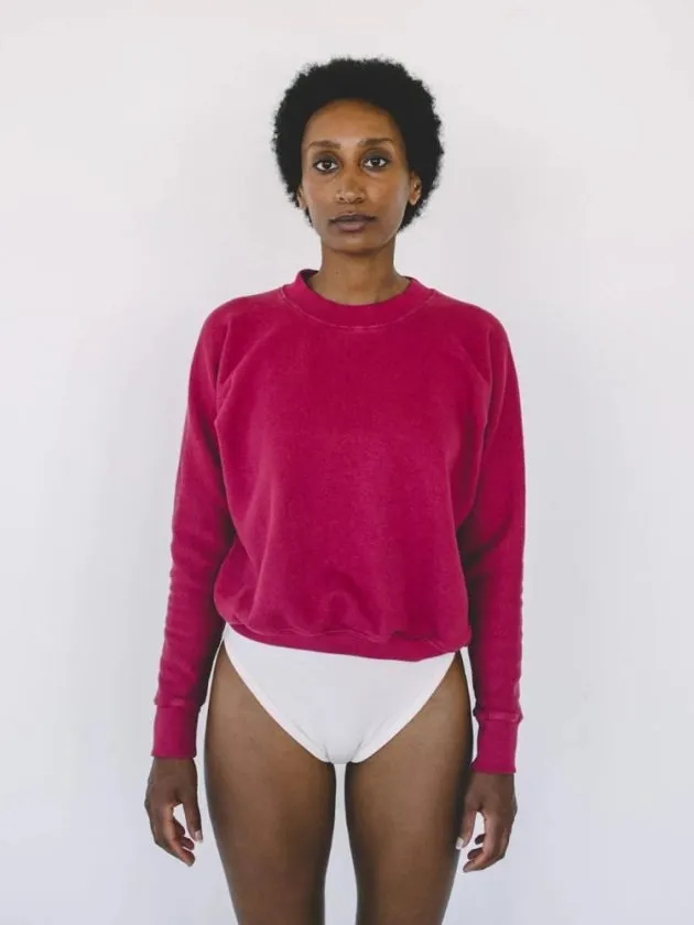 Pink hemp jumper 