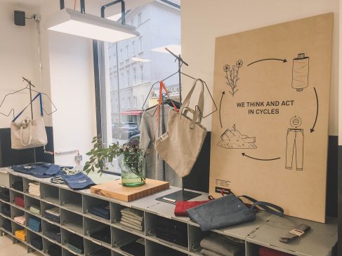 Freitag sustainable fashion store