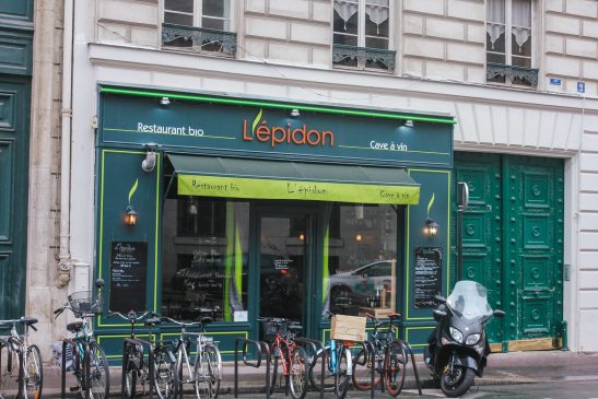 Organic restaurant and wine in Paris