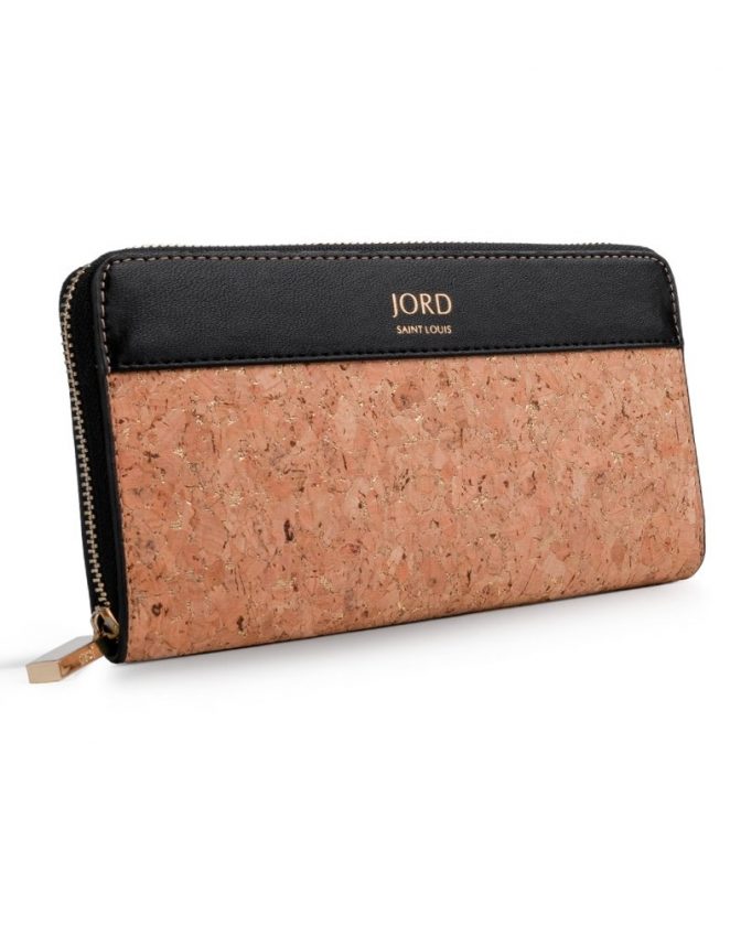 Natural cork wallet from JORD