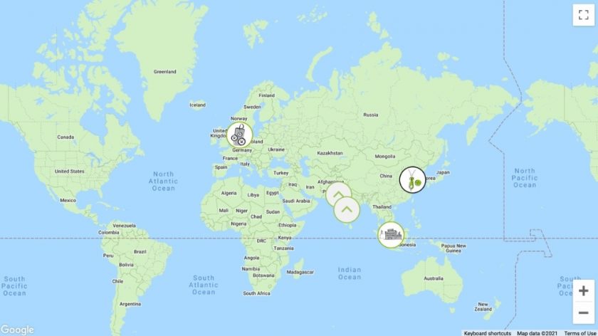 MADE IN GREEN by OEKO-TEX Supply Chain Map