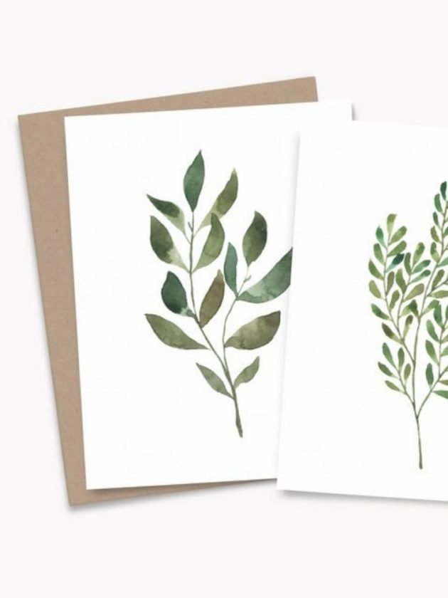 Sustainable recycled card from Paper Rose Studio