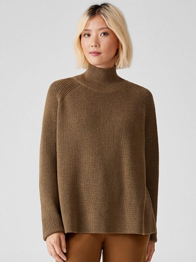 Regenerative wool clothing from Eileen Fisher