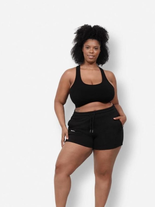 Sustainable black activewear