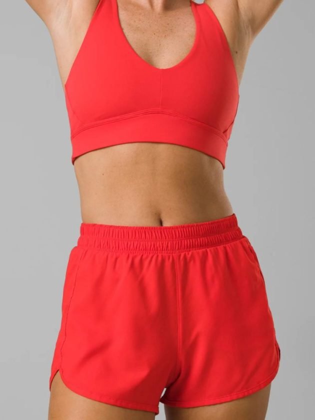 Sustainable red activewear