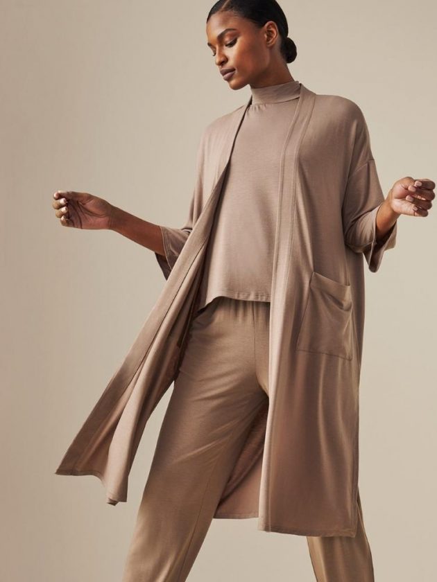 Brown sustainable basics from Eileen Fisher