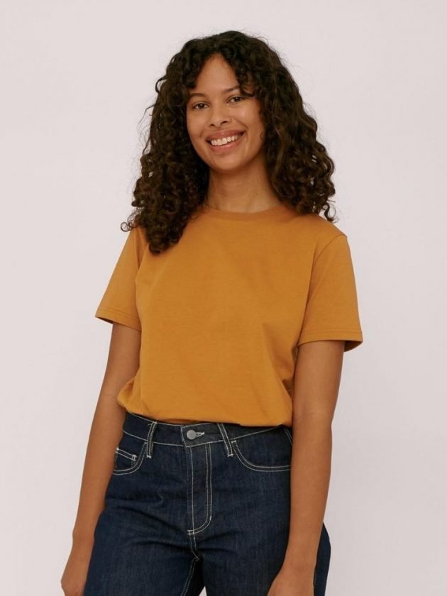 Orange ethical basics from Organic Basics