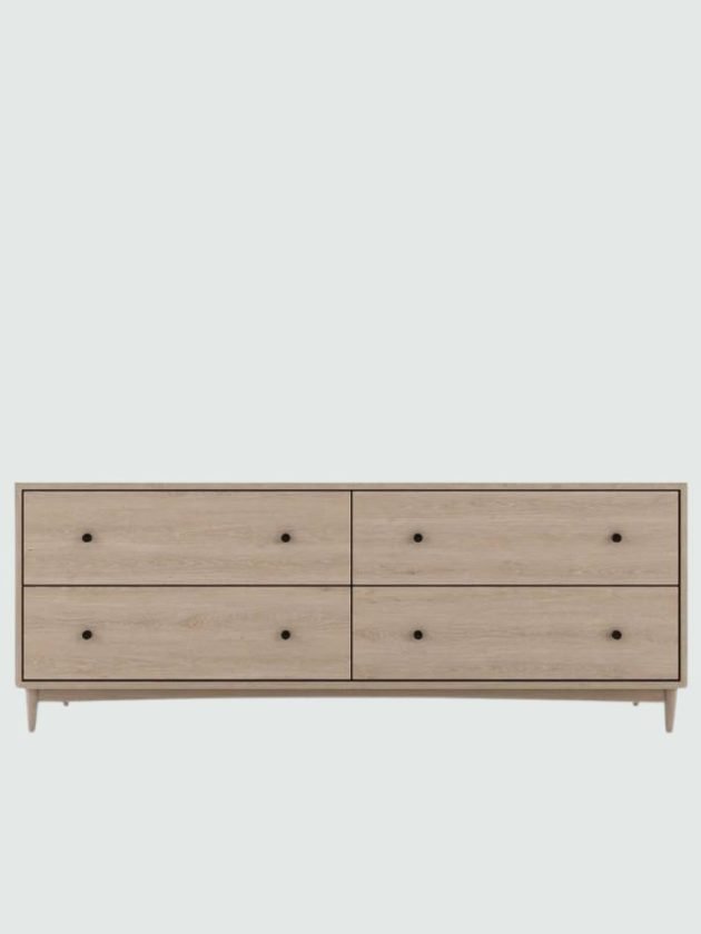 light wood sustainable nontoxic dresser