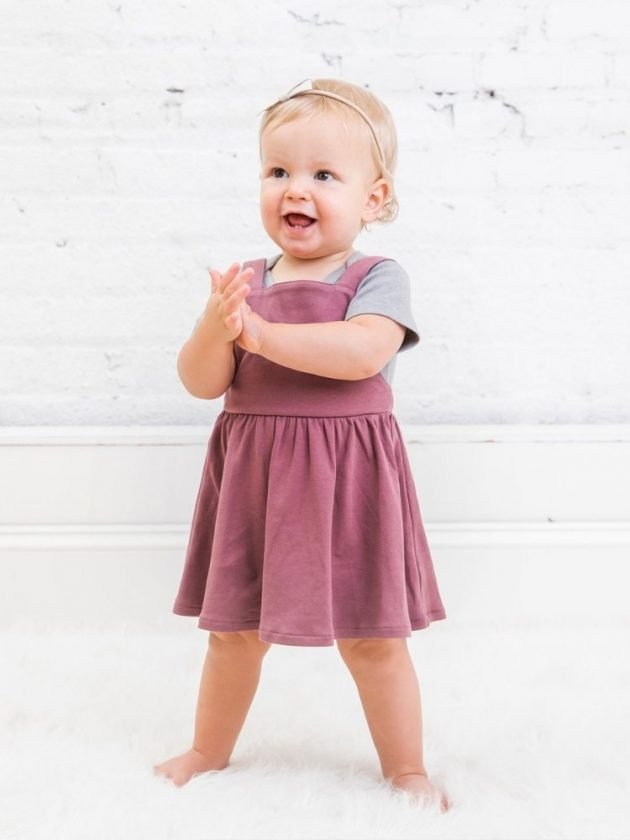 Kid with sustainable and eco-friendly clothing from Colored Organics