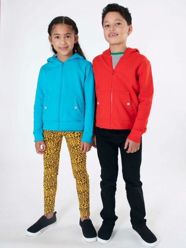 Kids with sustainable and eco-friendly clothing from Mightly