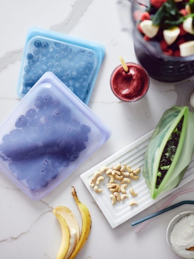 Reusable Silicone Food Storage Bags