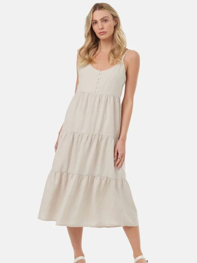 White sustainable dress