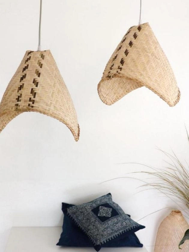 Eco-friendly bamboo lighting from Thai Home Shop