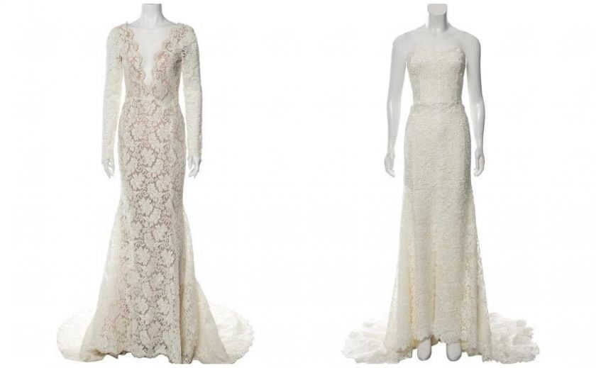 Secondhand designer wedding dresses from The RealReal