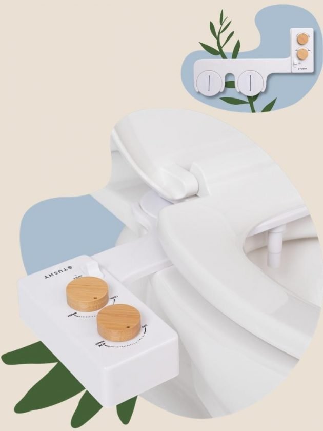 Zero Waste Toilet Paper Alternative: Spa Bidet from TUSHY