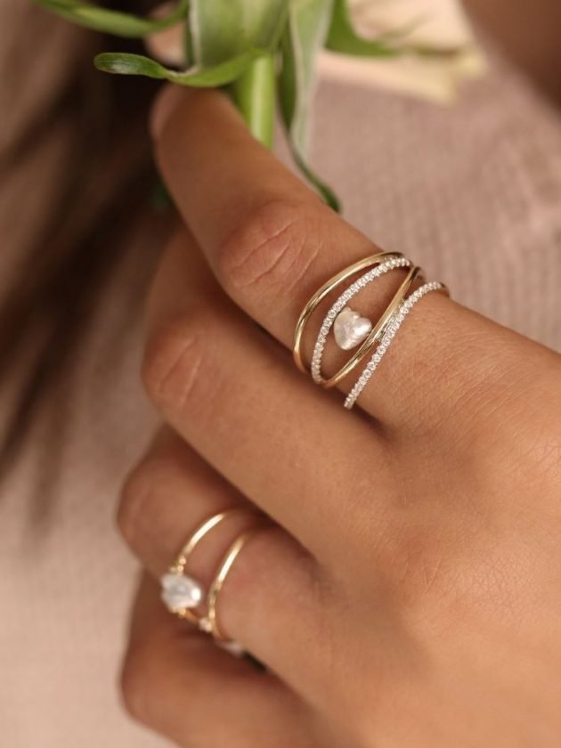 Eco-friendly rings for New Years Eve from Washed Ashore