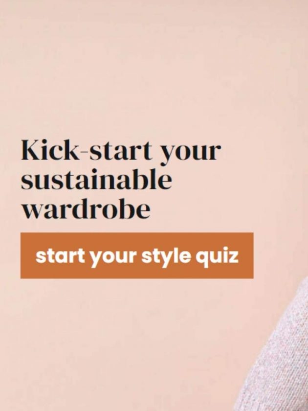 Style quiz to start your sustainable wardrobe