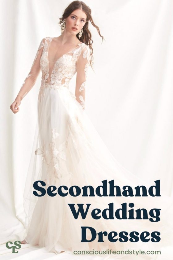 Secondhand wedding dresses - Conscious Life & Style