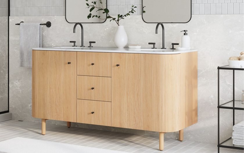 Eco-friendly Ellington Double Bathroom Vanity 