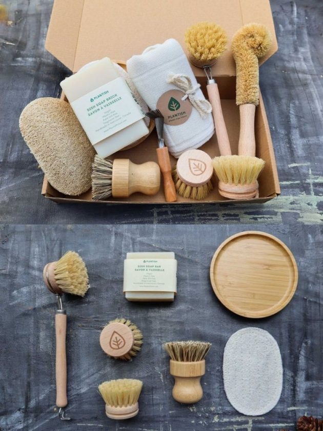 Zero Waste Dishwashing Set from Plantish