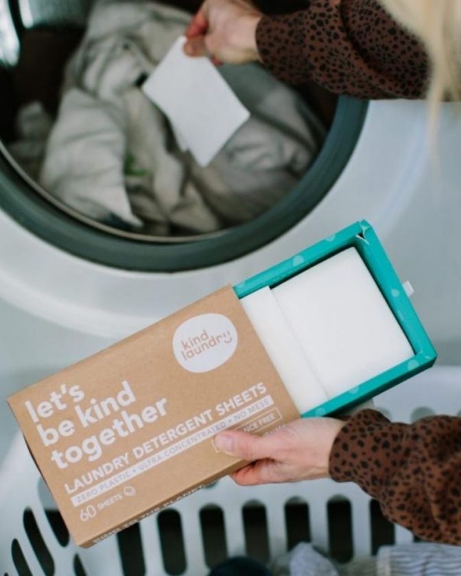 zero waste laundry detergent from Kind Laundry