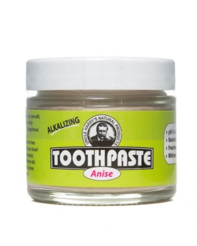 Zero Waste Toothpaste Glass Jar from Uncle Harry's